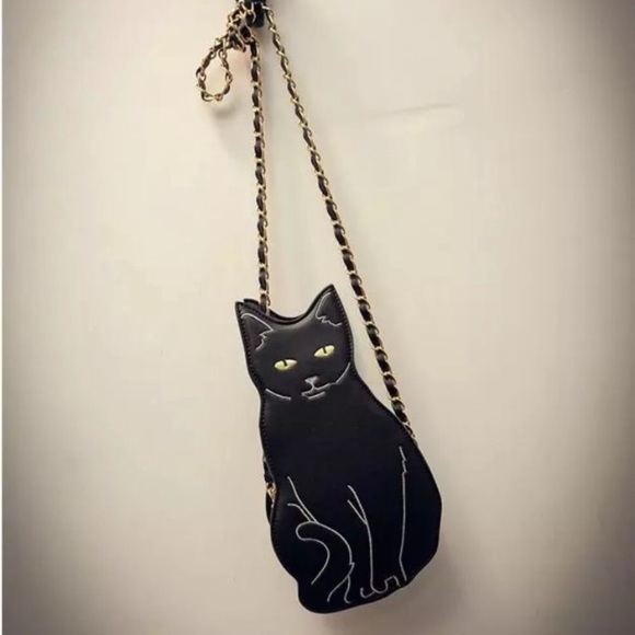 Black Cat Crossbody Bag - LAST CCO DROP NO OFFERS - Picture 5 of 8